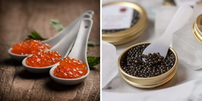 How is caviar in France? - My, Caviar, Red caviar, Black caviar, France, Pink salmon, Sturgeon, Salmon, Trout, Longpost