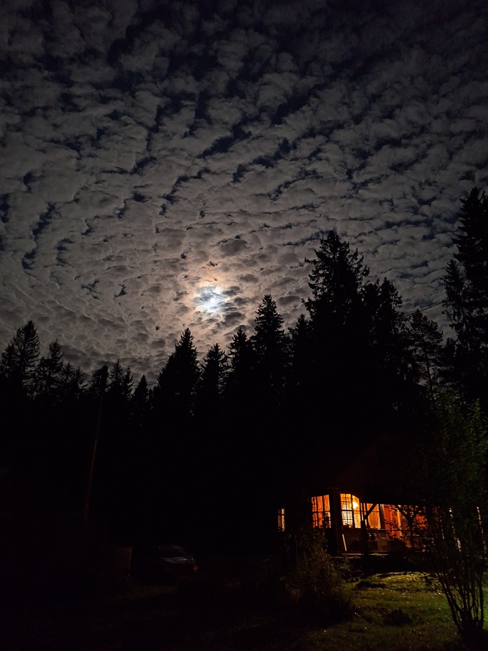 Небо под Выборгом