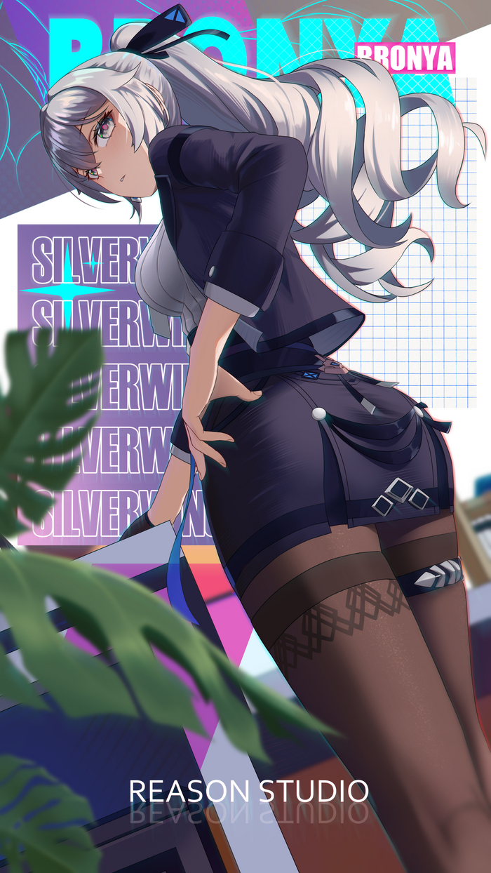 Silverwing office Anime Art, , Honkai Impact, Bronya Zaychik, 