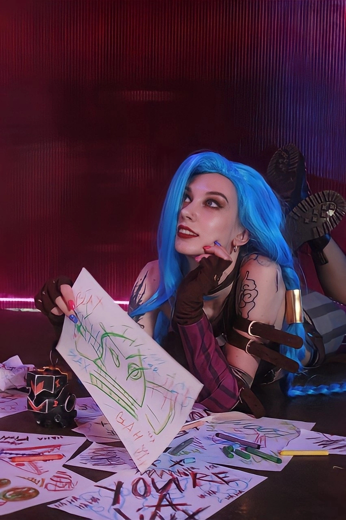 Jinx cosplay (part 2) Jinx, Get Jinxed, League of Legends, Arcane, , , 