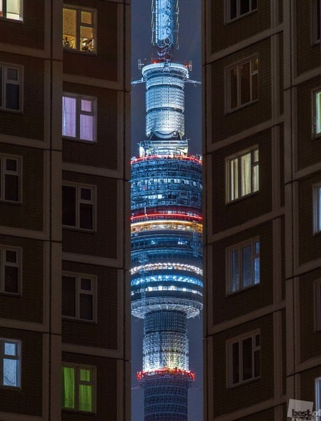 Burner of common sense and critical judgment - Cyberpunk, The photo, Urbanization, Images, Repeat, Ostankino tower, Foreshortening