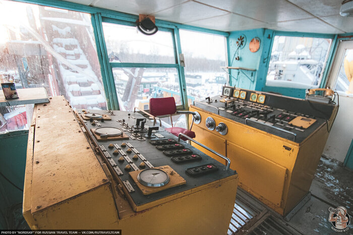 Списанный земснаряд в 2016-м