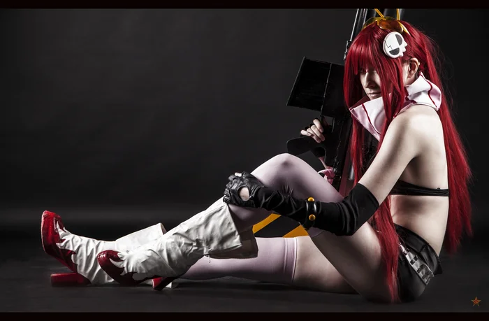 Tengen Toppa Gurren-Lagann | Ёко Литтнер - Косплей, Yoko Littner, Gurren Lagann, Фотография, ВКонтакте (ссылка), Длиннопост