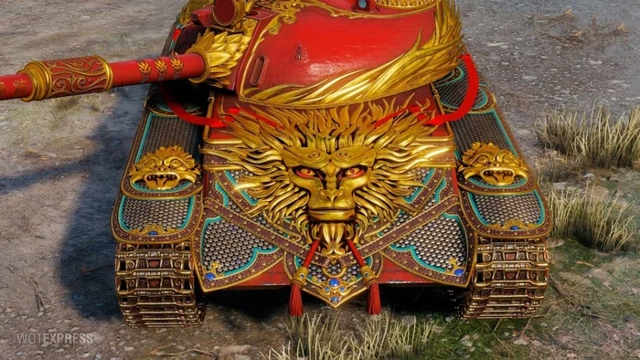 Царь обезьян в WoT - Сунь Укун, Китай, Король обезьян, Sun wukong, Мифология, World of Tanks