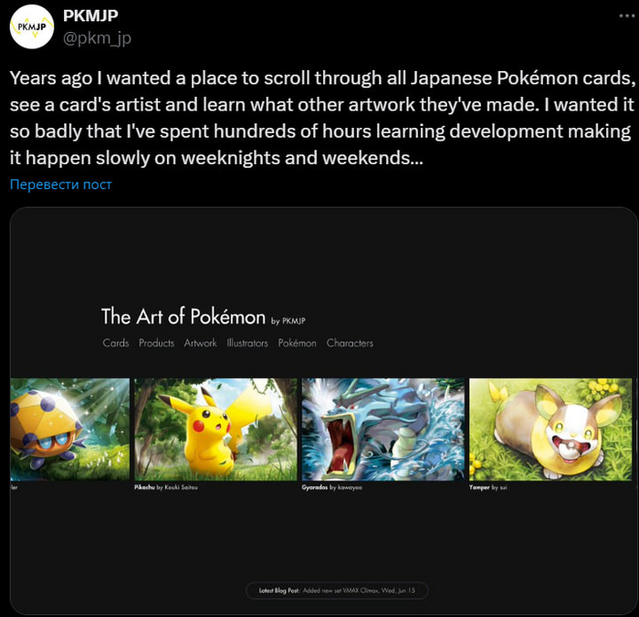 Fan site collects over 23,000 Pokemon TCG cards with illustrations and detailed information - Computer games, Game world news, Pokemon TCG, Pokemon, Kki, Collection, Fans, Nintendo