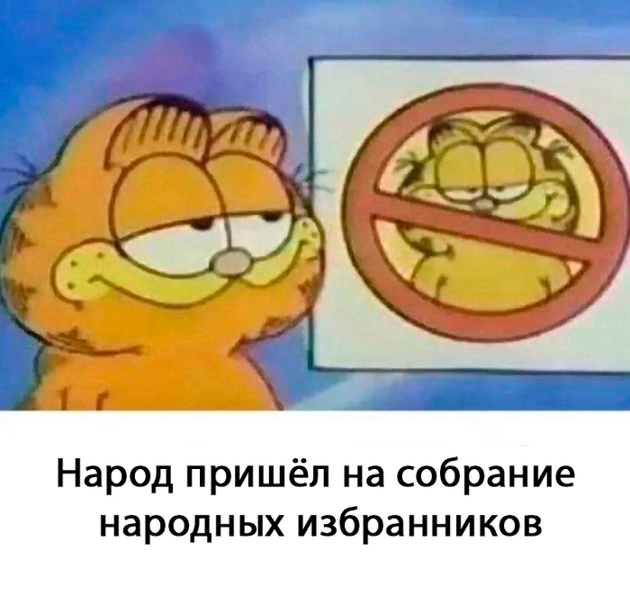 Reply to the post Briefly about the Russian Opposition - Russian Diaspora, Opposition, Politics, Garfield, Picture with text, Reply to post