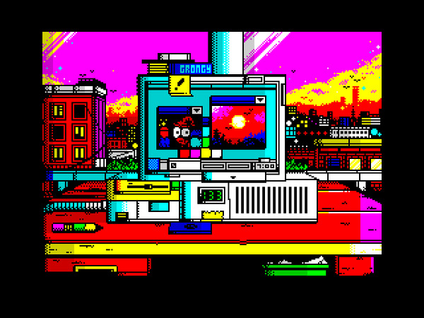     ZX Spectrum Zx Spectrum, Pixel Art, ,  , 8 , , , , Sinclair, , , , -, ,  