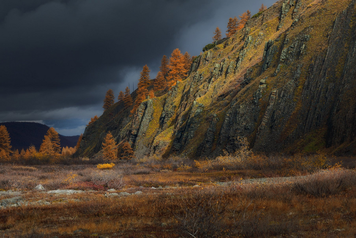 Autumn in Yakutia - wildlife, Landscape, Autumn, Yakutia, The mountains, Beautiful view, The photo