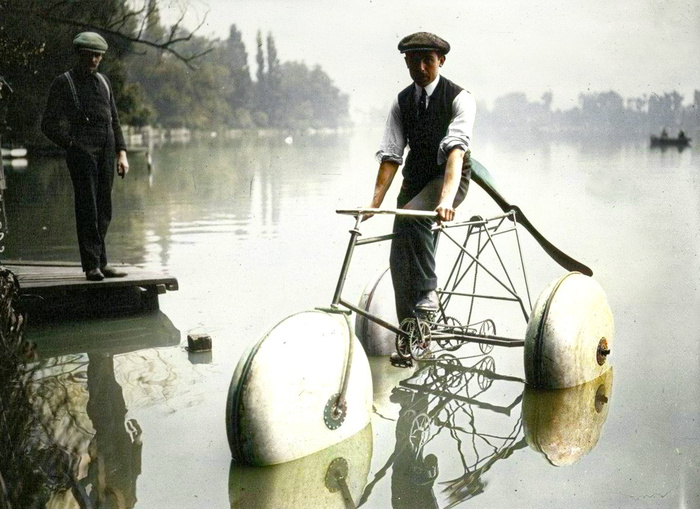 Осколки истории : Интересные и редкие ретро-фотографии Европы. 20 раскрашенных фотографий ХХ века. Часть XII Старое фото, Историческое фото, Фотография, Европа, 20 век, Германия, Франция, Греция, Нидерланды (Голландия), Дания, Австрия, Италия, Колоризация, Длиннопост