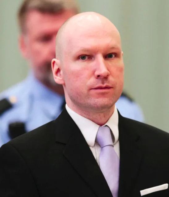 Reply to the post Breivik in 2022, when he asked for parole, threw a zig. Today he decided to change tactics and drew a Z on his head - West, Anders Breivik, Nazism, Norway, Nationalism, North Korea, China, Reply to post