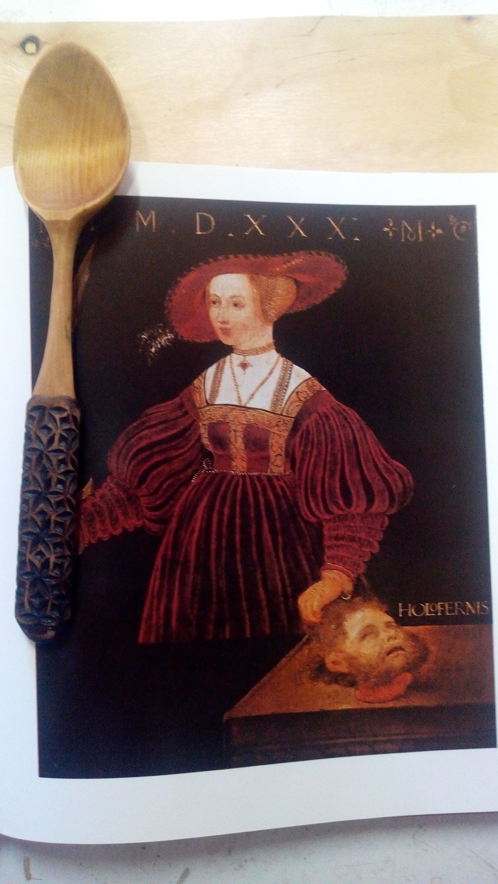 Ложка столовая. Береза