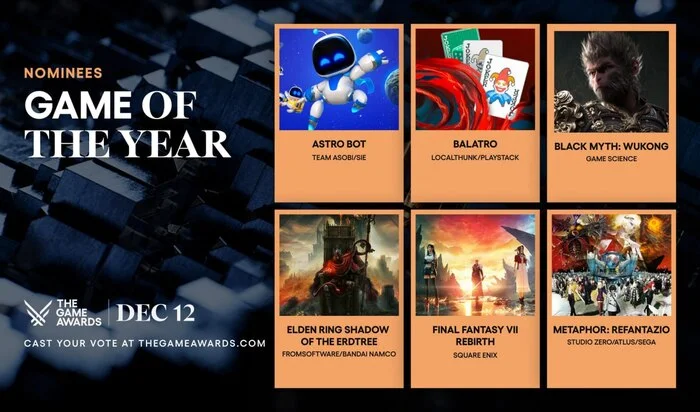 Best Game of the Year - The nominees for the video game Oscars The Game Awards have just been announced. The awards ceremony will take place on December 13 - Playstation, Xbox, Game world news, Games, news