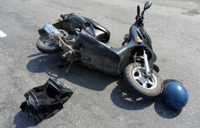 Drunk moped driver collides with scooter, then runs away. What the court decided - My, Negative, Road accident, Moped, Scooter, Violation of traffic rules, Deprivation of rights, Driver, Driver's license, Traffic rules, Gai, Examination