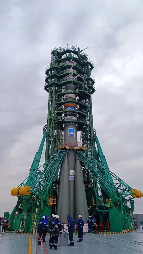 Rocket - Roscosmos, Baikonur Cosmodrome