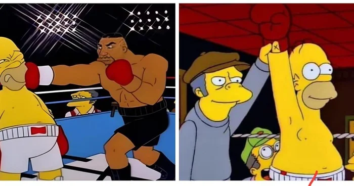 The Simpsons predicted this too - Boxing, Jake Paul, Mike Tyson, The Simpsons