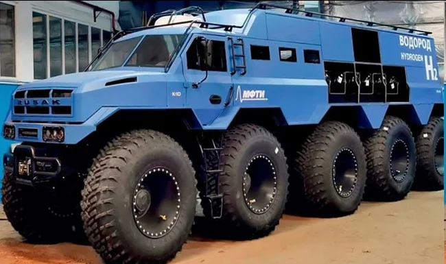 MIPT develops five-axle hydrogen all-terrain vehicle - My, Technologies, Engine, Innovations, MIPT, All-terrain vehicle, Hydrogen, Russia, Inventions, The science, Research, Scientists