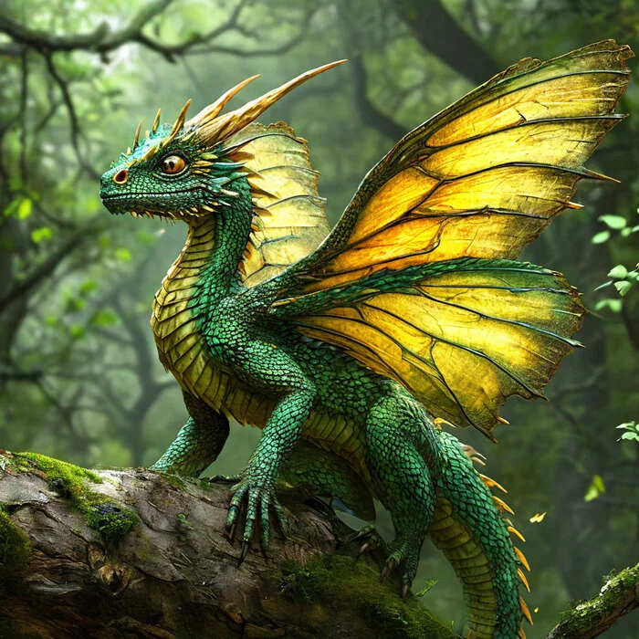 Beasts of Alard. Tree Dragon - My, Fantasy, Science fiction, Fantasy, Books, Literature, Russian fiction, The author's world, Peace, Looking for a book, Races, Author's story, alternative history, Samizdat, Novice author, Creatures, Myths, Legend, Animals, Mythical creatures, Magical Creatures, Longpost