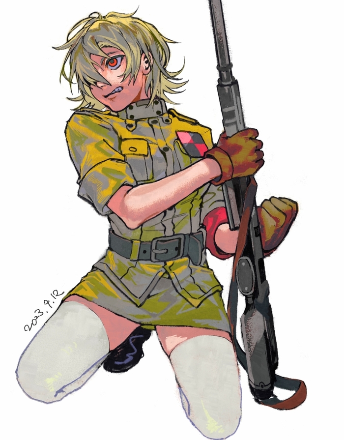      , Anime Art, Seras Victoria, Hellsing