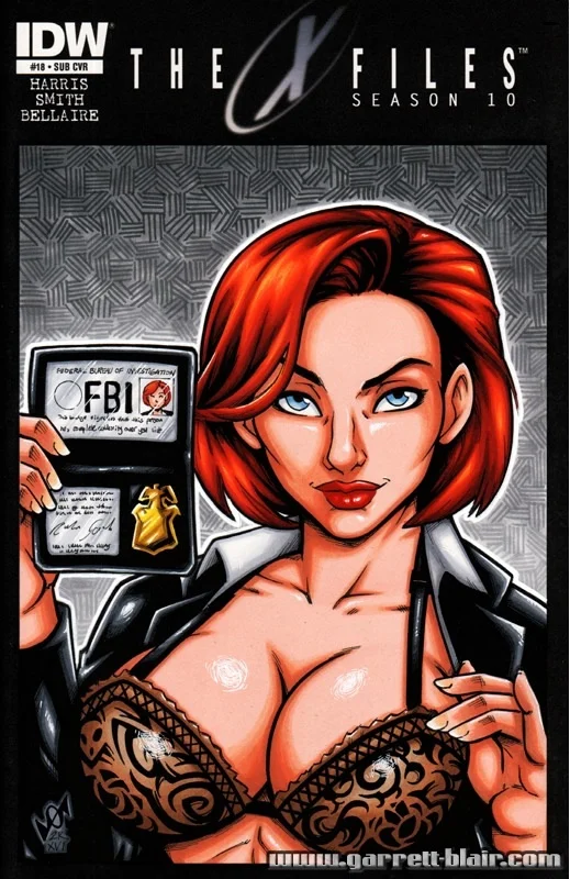 You are under arrest - 18+, Images, Humor, Girls, Erotic, Picture with text, Art, Characters (edit), Secret materials, Serials, Dana Scully, Fresh, Vulgarity, Boobs, Debauchery, NSFW