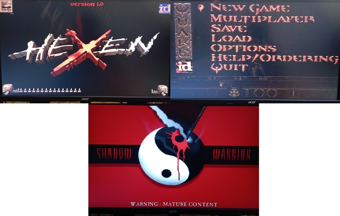 Hexen (1995) Quake (1996) Shadow Warrior (1997)