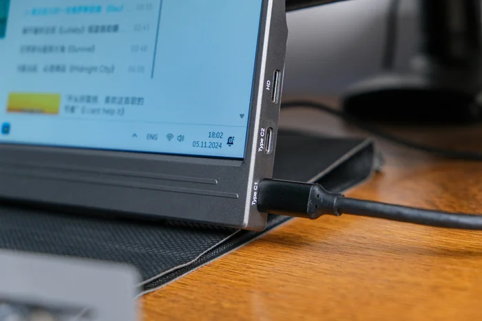 They made me a monitor for my car: portable monitor Ninkear G156F - My, Монитор, Overview, Computer, Computer hardware, Assembling your computer, Life hack, Longpost