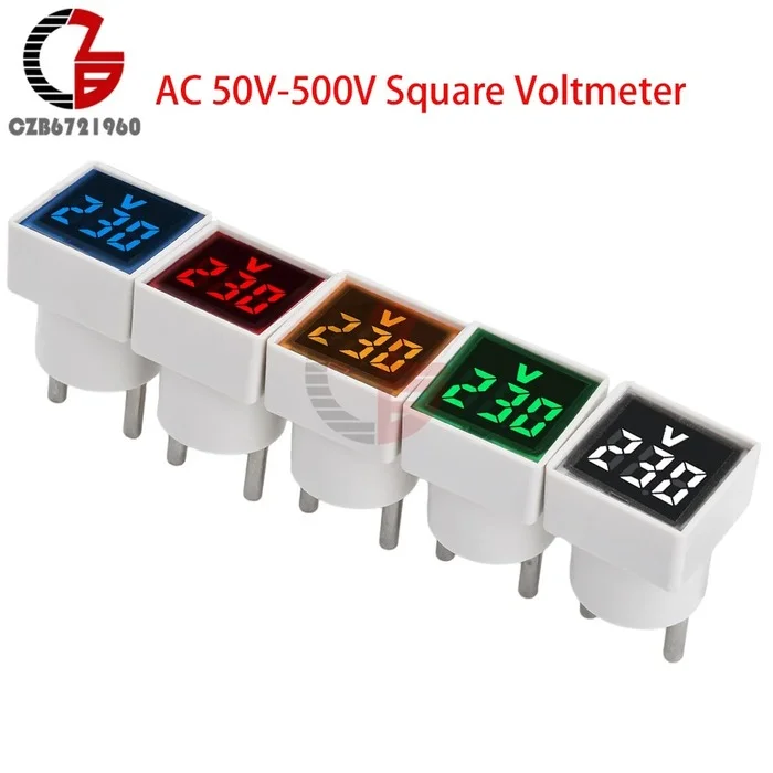 Which Voltmeter to Choose on AliExpress in 2024? 50-500V Square Voltmeter - The Best Option for Measuring Voltage! - My, AliExpress, Распродажа, Discounts