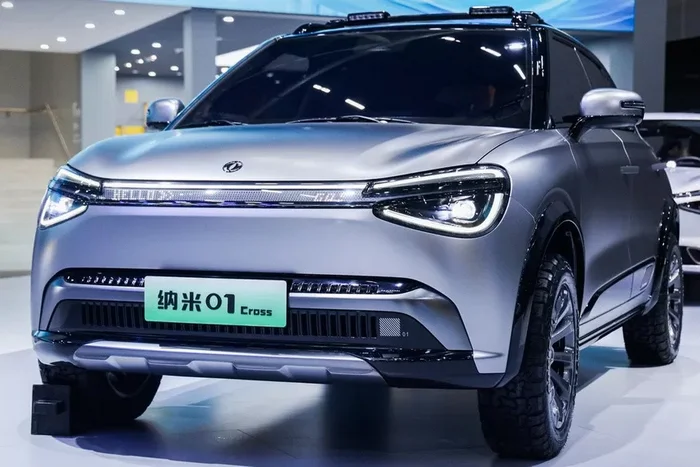 Stylish budget hatchback Nammi 01 from Dongfeng turned into a crossover - Chinese cars, Auto, Hatchback, Crossover, Electric car, Guangzhou, Longpost