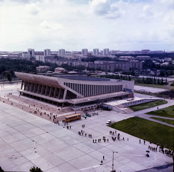 The Yunost Sports Palace in Chelyabinsk was built in 1967 - Sports Palace, Sport, Chelyabinsk, Childhood in the USSR, Made in USSR, the USSR, Old photo, Nostalgia, Film, Retro, Telegram (link)