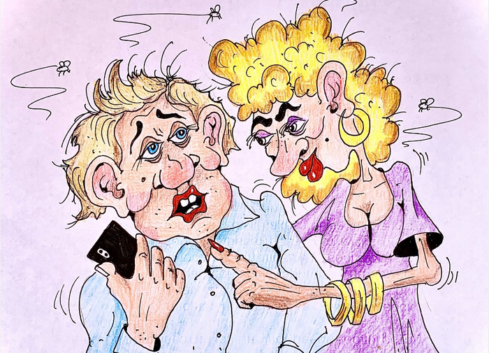 Рассказ про то как Сима Коровина телефон мужа в окно выбросила