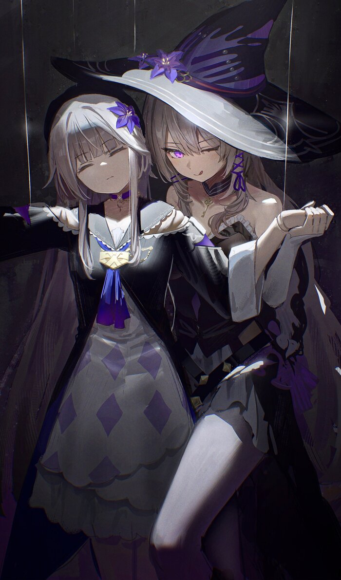 The Herta & Herta Anime Art, , Herta (Honkai: Star Rail), Honkai: Star Rail, Hidulume, The Herta (Honkai: Star Rail)