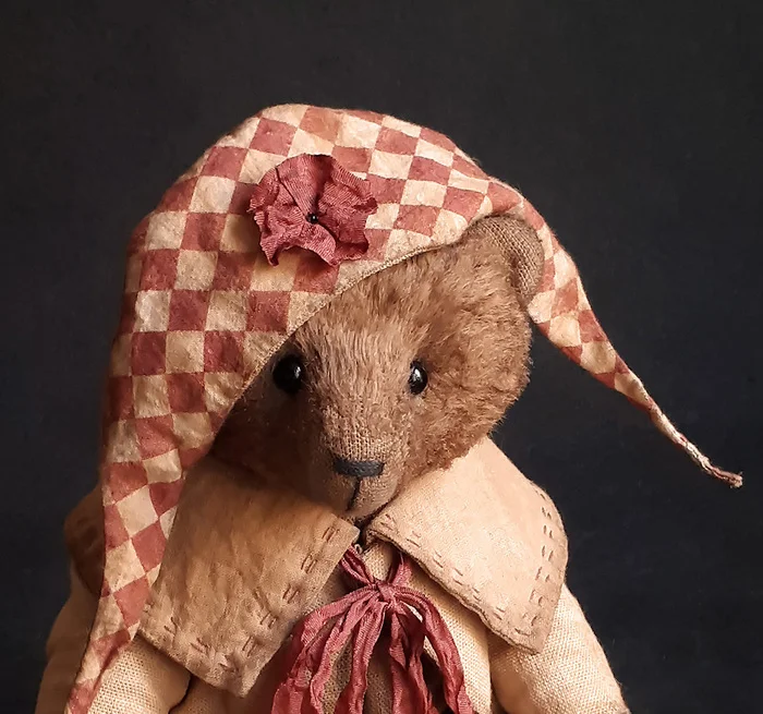 And time flies faster and faster - My, Author's toy, Needlework without process, Plush Toys, Soft toy, Toys, Teddy bear, Longpost
