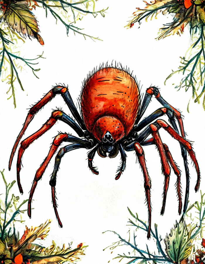 Уходи прочь, недобрый паук!