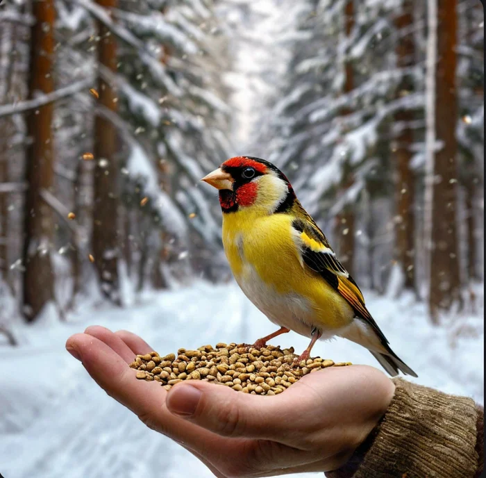 Winter is cold: what can and what absolutely cannot be fed to birds during the cold season? - My, Animals, Birds, Nature, Kindness, Animal Rescue, Winter, Help, Tourism, Leisure, Trough, Tit, Longpost