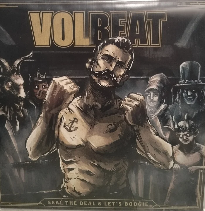 Volbeat - seal the deal and let's boogiОбзор винила - Рок, Volbeat, Виниловые пластинки, Коллекция, Длиннопост