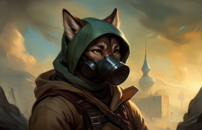   Wolfmks #204 maximum pollution  , , , Furry Art,   , 