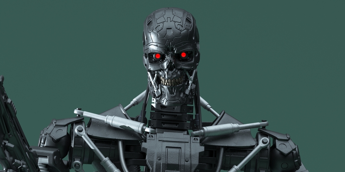 T-600 TERMINATOR Render | Пикабу