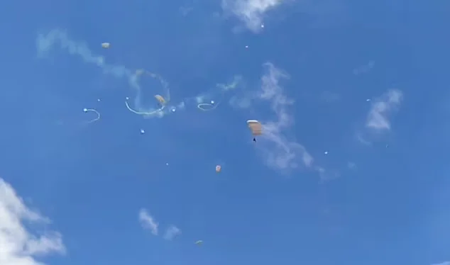 Reply to the post All parachutists failed to land on the field - Parachute, Field, Fail, Video, Honduras, Paratroopers, Parachutists, Skydiving, Stadium, Celebration, Independence Day, Translation, Daily mail, Youtube, Reply to post, YouTube (link), Longpost