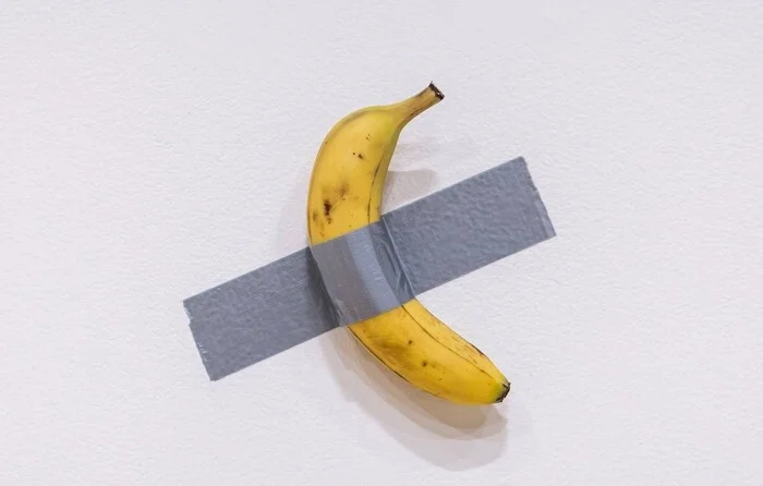 Banana on Duct Tape Sold for $6.2 Million - Art, Banana, Auction, Absurd, Sotheby's Auction