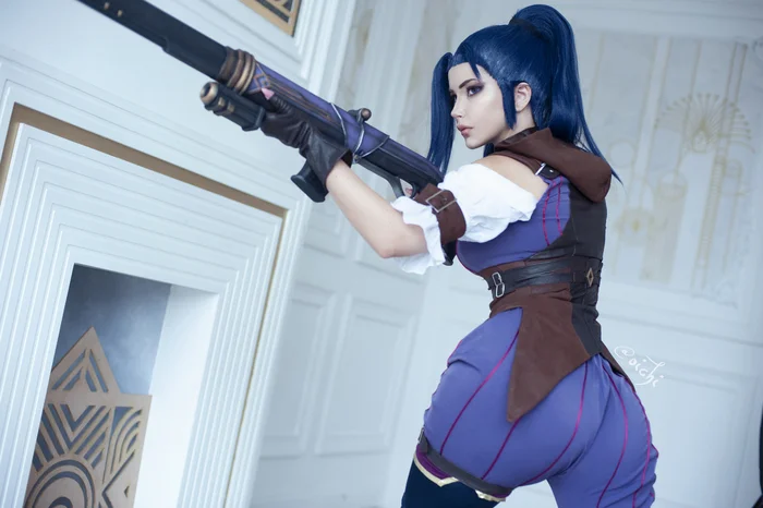 My cosplay of Caitlyn from Arcane - My, Games, Computer games, Cosplay, PHOTOSESSION, Cosplayers, Costume, Fashion model, Arcane, League of legends, Caitlyn (LoL), Anime, Longpost