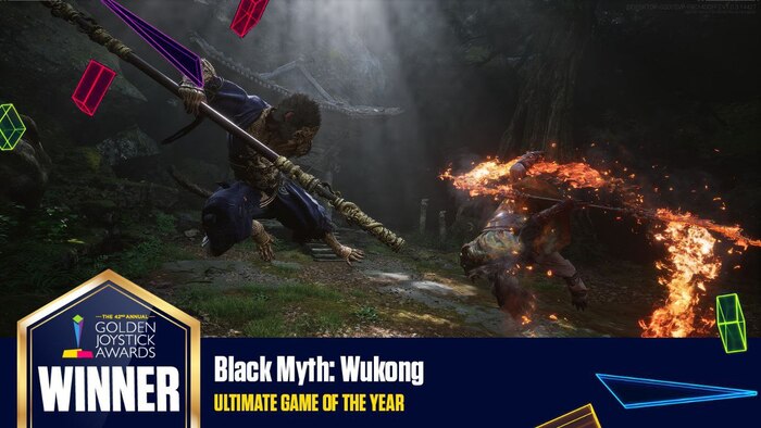 Black Myth: Wukong      Golden Joysticks Awards 2024  , , Black Myth: Wukong, Helldivers 2, Elden Ring, Balatro, Final Fantasy, Satisfactory, Lethal Company, Honkai: Star Rail, Minecraft, Steam Deck, GTA 6