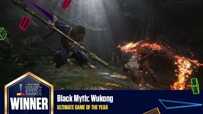 Black Myth: Wukong Wins Game of the Year at Golden Joysticks Awards 2024 - Computer games, Games, Black Myth: Wukong, Helldivers 2, Elden Ring, Balatro, Final Fantasy, Satisfactory, Lethal Company, Honkai: Star Rail, Minecraft, Steam Deck, Gta 6