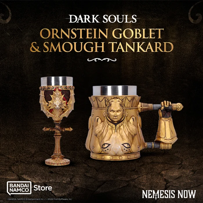 The most difficult pair of bosses from Dark Souls has a new phase... Dishes. We are talking about merch, of course - My, Game world news, Steam, Computer games, Elden Ring, Dark souls