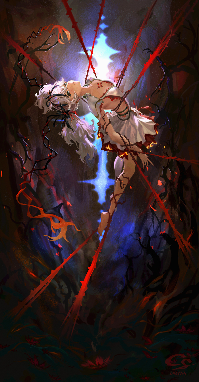 Camellya , Anime Art, Wuthering Waves, Camellya (Wuthering Waves)