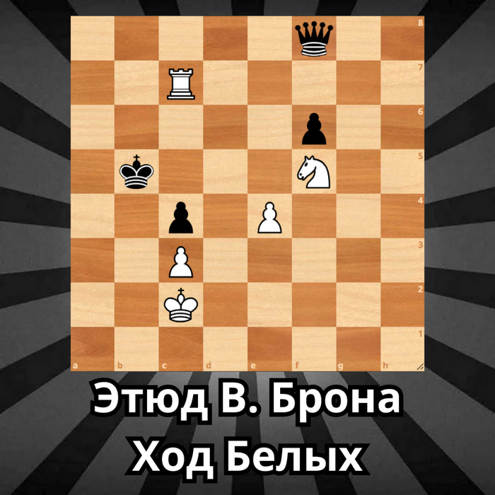 Интересный шахматный этюд