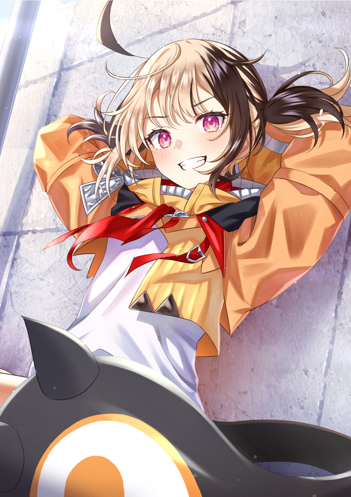 Gigi , Anime Art, Virtual YouTuber, Hololive, Gigi Murin