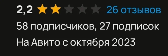 Нашел интересный авито-профиль - Моё, Негатив, Отзыв, Развод на деньги, Длиннопост