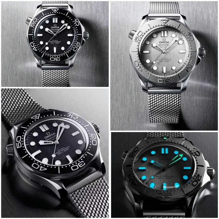 New models from the Omega Seamaster Diver 300M line - My, Accessories, Collecting, Wrist Watch, Collection, Clock, Switzerland, news, Good news, Museum, Scale model, Swiss watches, Male, Longpost