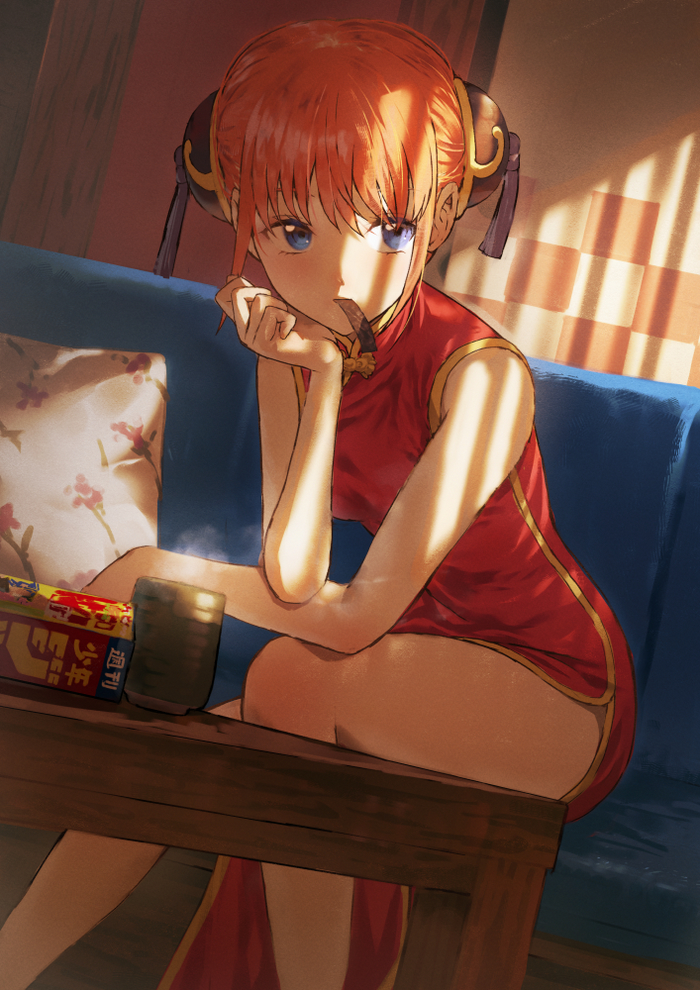 Kagura , Anime Art, Kagura, Gintama