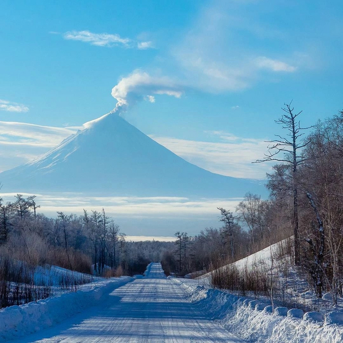 Вулкан Ключевской, Камчатка
