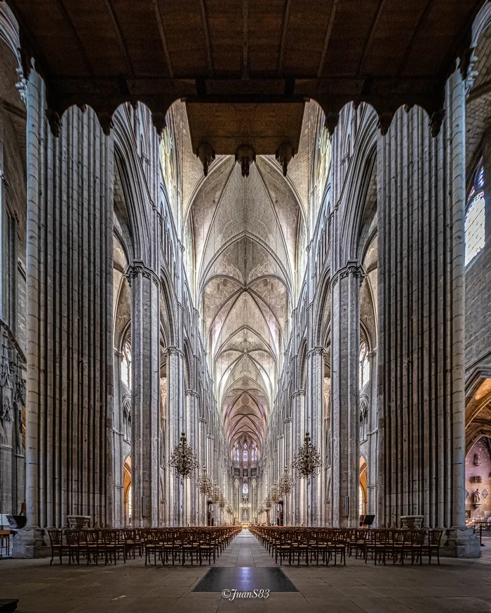 Cathedral of Bourges. - France, The cathedral, Cathedral, Catholic Church, The photo